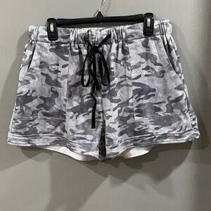 Gray Camo Women's Shorts